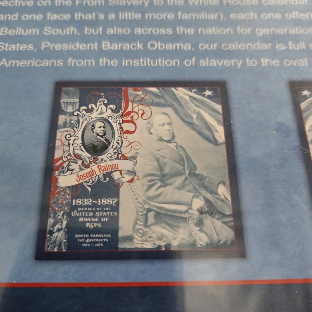 From Slavery To The White House 2010 16-Month Calendar Obama SEALED